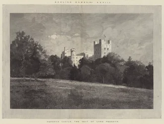 Penrhyn Castle, the Seat of Lord Penrhyn